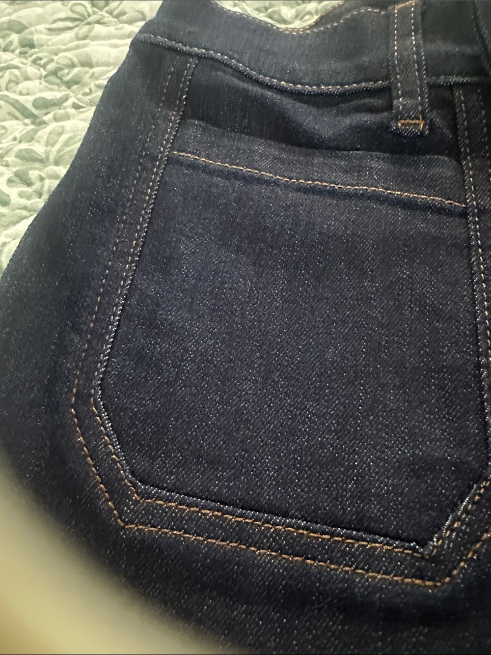 Frame Denim Wide-Leg Jeans in Deep Navy Pixie - Picture 5 of 7